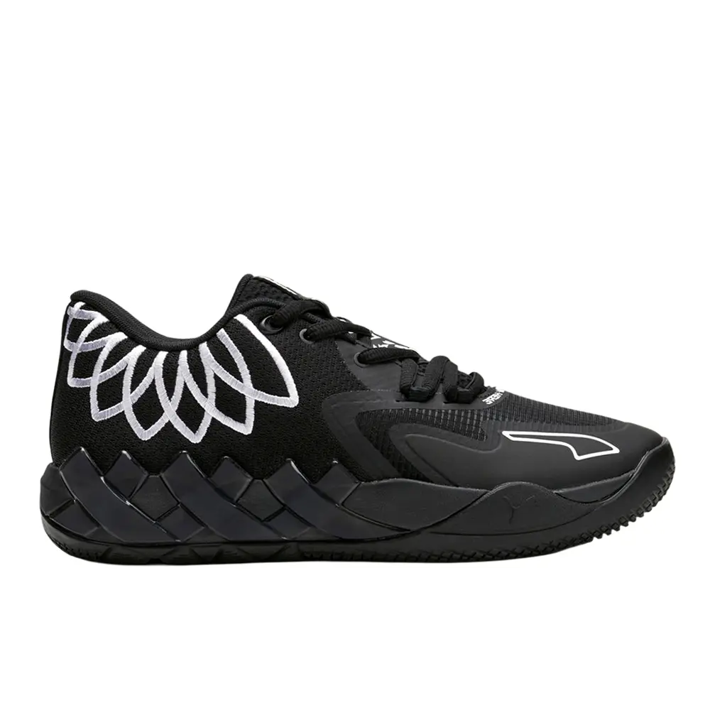 PUMA Mens X Lamelo Ball Mb.01 Lo Basketball Sneakers Shoes - Black PUMA Mens X Lamelo Ball Mb.01 Lo Basketball Sneakers Shoes - Black