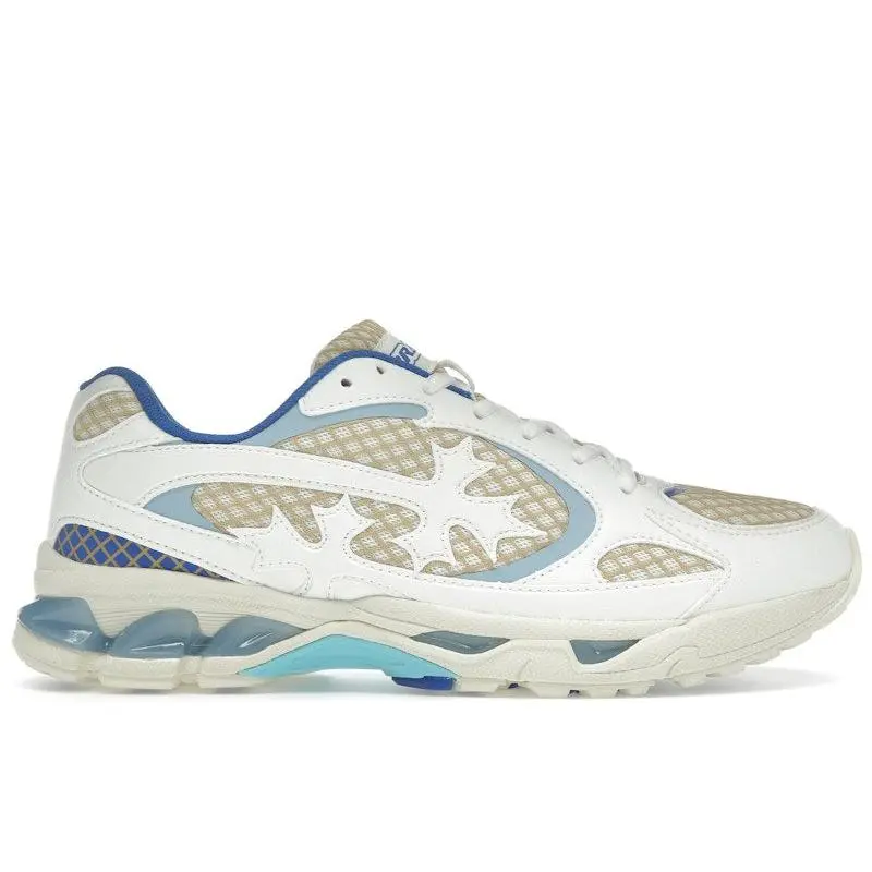Bravest Studios Men's Kross Kountry Runner White Cream Blue Shoes, from StockX