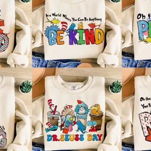 Oh the places you will go 22x50 gang sheet Seuss