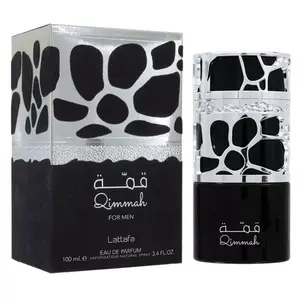 Lattafa Qimmah for Men Eau de Parfum Spray, 3.4 Ounce
