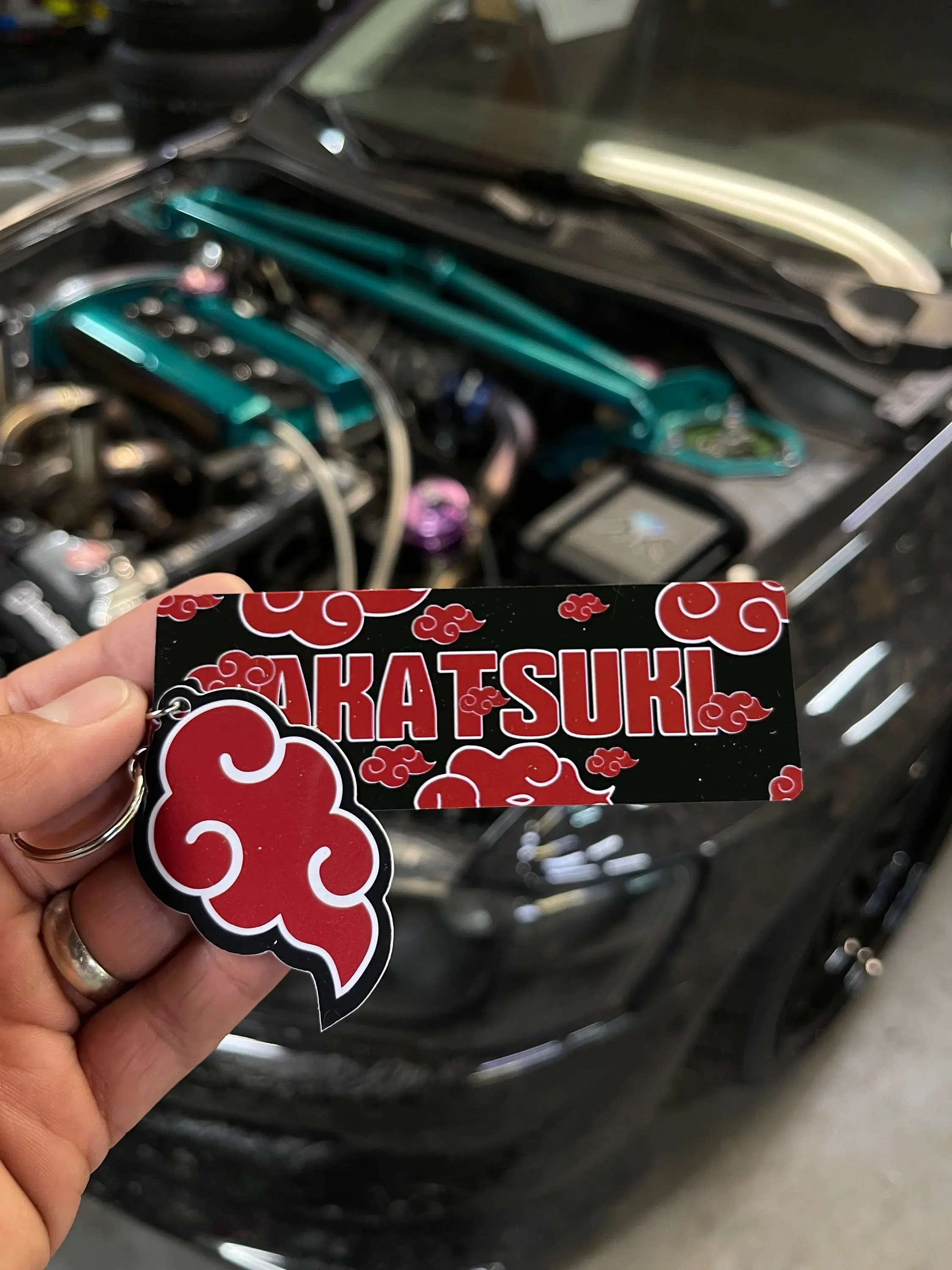 Akatsuki Naruto Key Tag