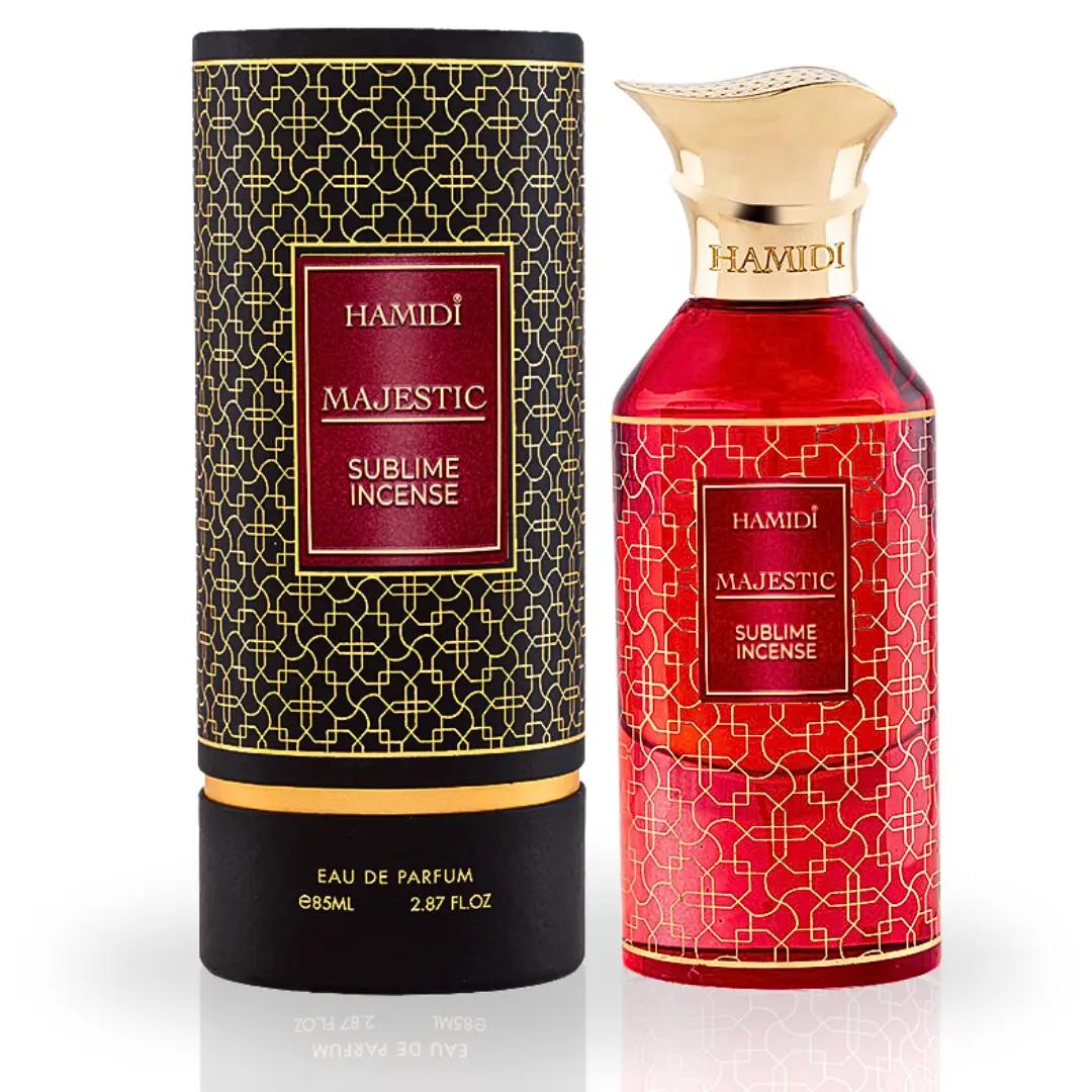 MAJESTIC SUBLIME INCENSE EDP Spray 85ML (2.8 OZ) By Hamidi | A Refreshing And Exquisite Aroma Aromatic Amberwood
