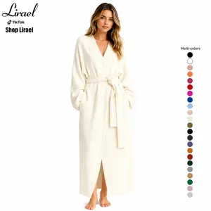 Women's Fleece Robe |   Cloud-Soft Thickened Long Loungewear |   Winter Warm Flannel Pajamas 2026