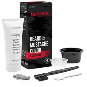 BARBERS CHOICE BEARD AND MUSTACHE COLOR 3 CAPSULE KIT
