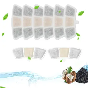 3.5-Liter Wireless Cat Water Fountain Replacement Filter, 8/16PCS,Durable & Efficient Filtration Design, Easy Install, Suitable for Continuous Use