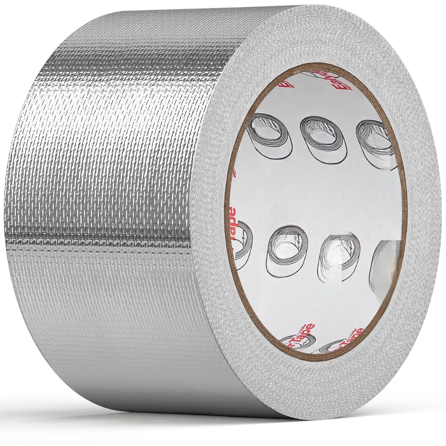 3in x 82ft Adhesive  Foil Heat Shield , Fiberglass Thermal Insulation Reflective Material for Pipe, Duct, Exhaust, HVAC and High Temp Protection, 5.91MIL