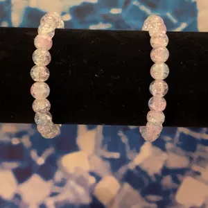 Crystal bead bracelet