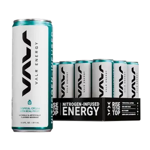 Nitrogen-Infused Tropical Cream Energy Drink