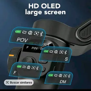 AOCHUAN Gimbal Stabilizer for iPhone with HD OLED Large Screen and POV F DM S Modes