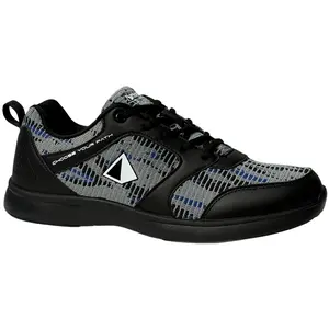 Pyramid Men's Path Lite Hybrid Mesh Bowling Shoes - Black/Digital Royal Blue