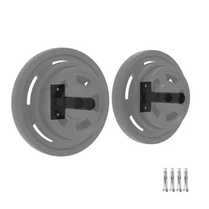 🏋️ Mount your plates, not your problems! 4-pack 1" steel weight holders – 300 lbs each, bolts included. Link in bio!