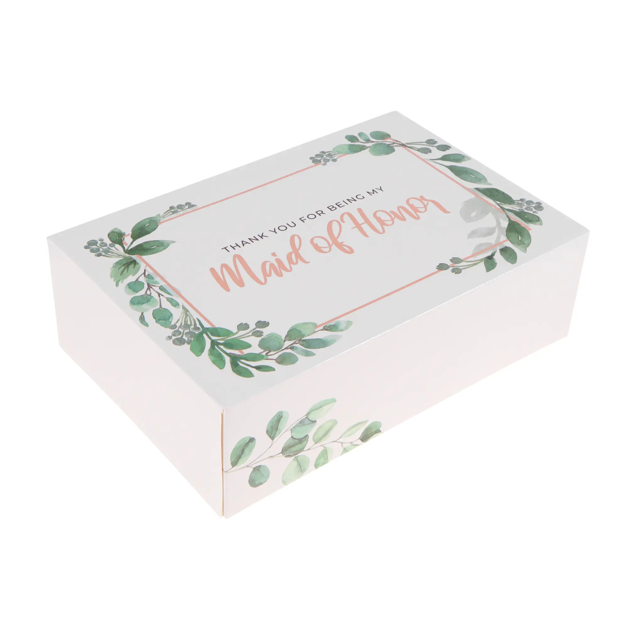 Thank You for Being My Bridesmaid Box Set (Eucalyptus) - Bridesmaid Gift Box