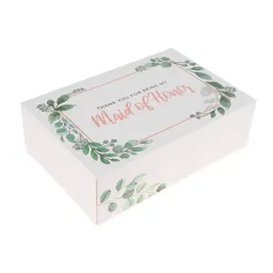 Thank You for Being My Bridesmaid Box Set (Eucalyptus) - Bridesmaid Gift Box