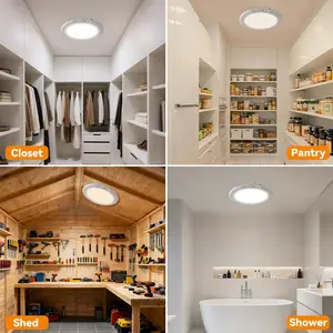 Rechargeable Motion Sensor Ceiling Light with Remote lighting fitting