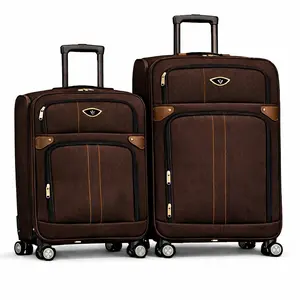 2 - Piece Brown Spinner Luggage Set