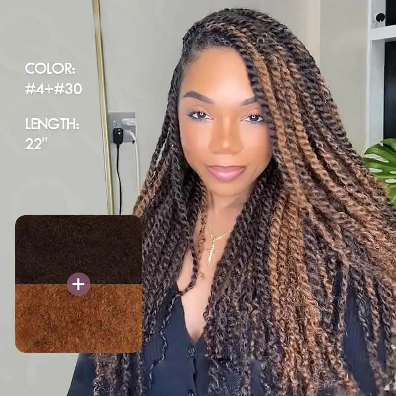 QVR 4/30 Brazilian Remy Hair Natural Black Afro kinky Bulk Hair Extensions For Braiding Dreadlock Human Hair TikTokShopHolidayHaul