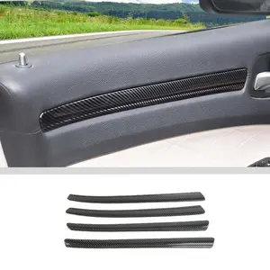 Interior Door Panel Decor Trim Cover Bezels for Chrysler 300/300C 2011+ ABS Material High-Quality UV Coating Car Decor Accessories