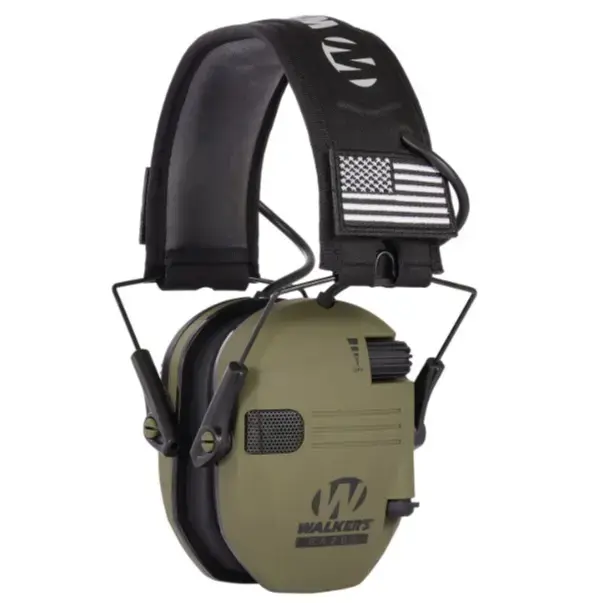 Wired Tactical Over-Ear Headphones, Unisex Noise-Cancelling Eardefenders, Solid Color Tactical Gear Equipment for Outdoor Activities,camping essentials, Sound Protection