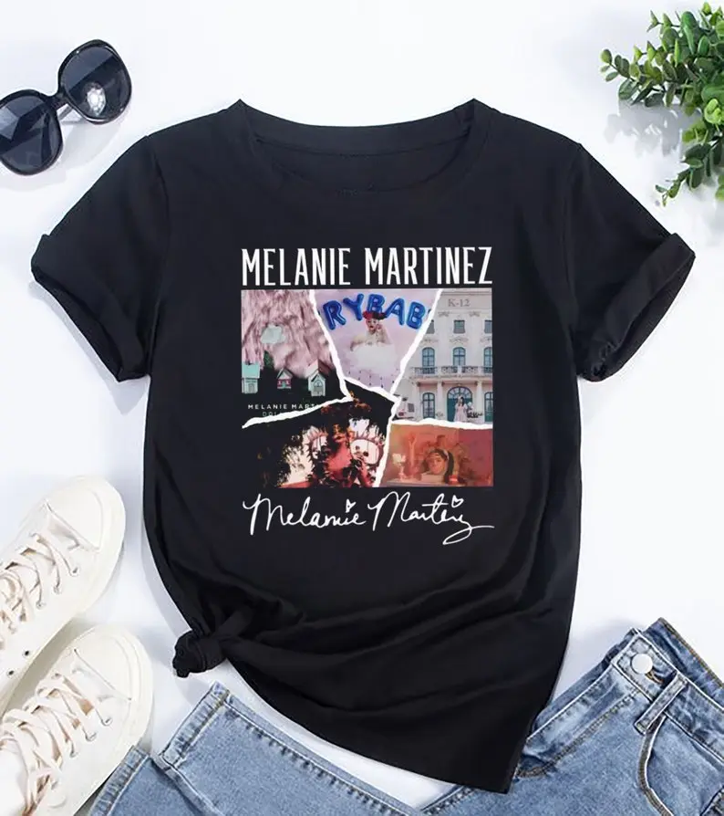 Personalized Graphic Melanie Martinez Album Shirt, Melanie Martinez Bootleg Shirt, Melanie Tour 2024 Shirt, Melanie Fan Gift, Melanie Portals Album Shirt, Melanie Portals Shirt, Singer Shirt, Gift For Fan, The Trilogy Shirt UFYCF -TT137