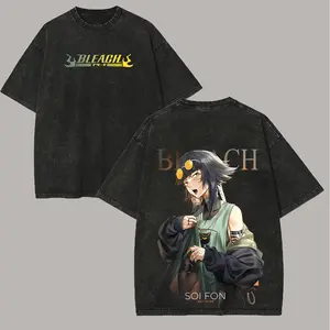Bleach Soifon Printed Unisex Washed T-Shirt72