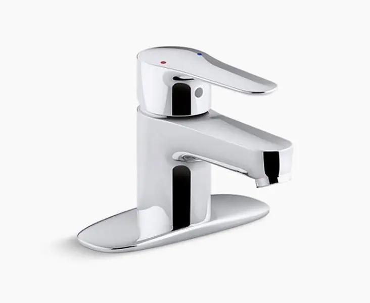 New Brushed Chrome July Single Handle Centerset Bathroom Sink Faucet by KOHLER