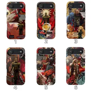 6 Style Red Rising phone Case for Iphone, for Samsung ,Phone Accessories, Cute Phone Case, Fashion Case, Perfect Gift for Her