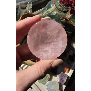 Rose Quartz Shallow Bowl