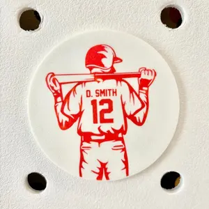 Custom Baseball Charm - Player Design for Sports Fans and Collectors