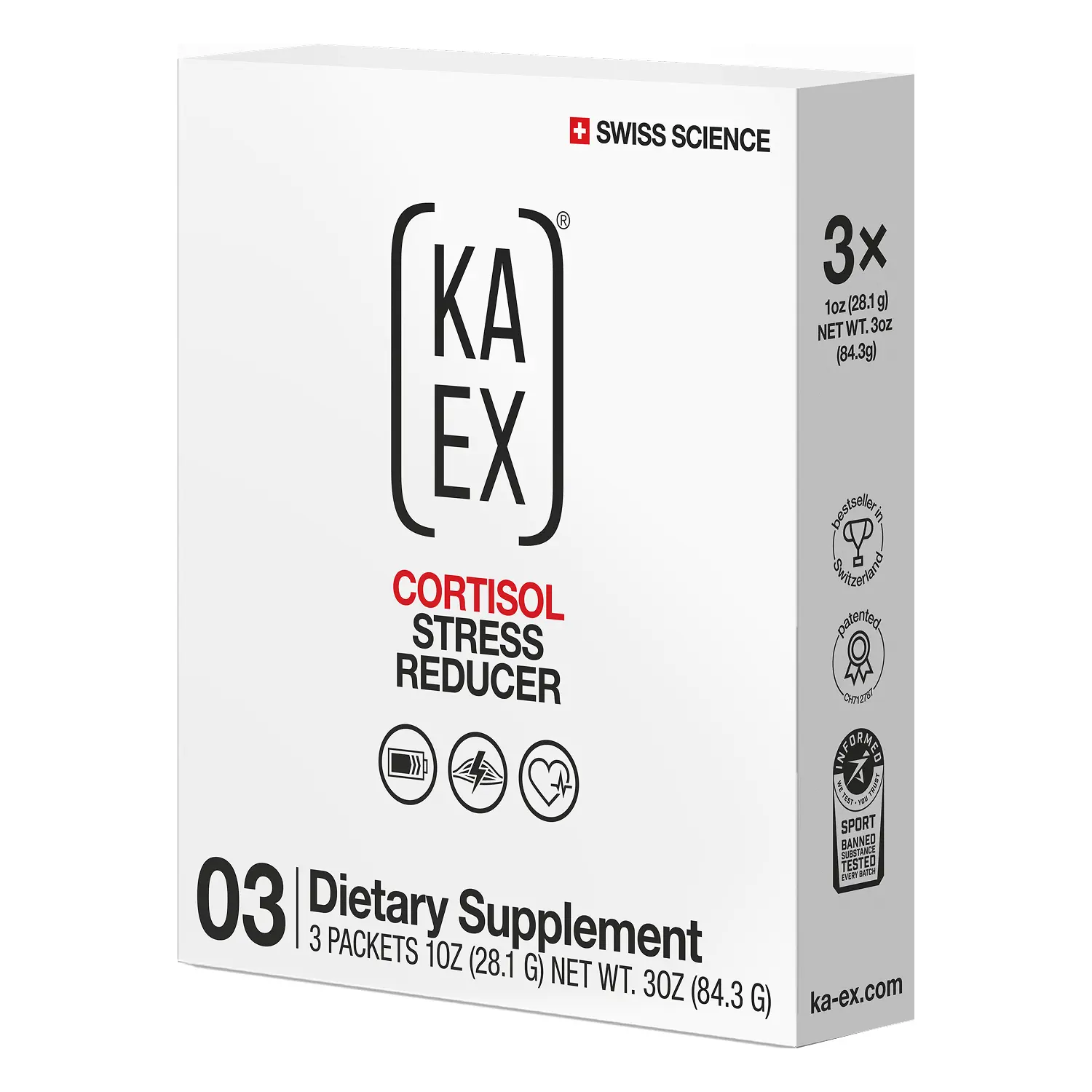 KA-EX® PWD Cortisol Stress Reducer 3 Pack (Tiktok)