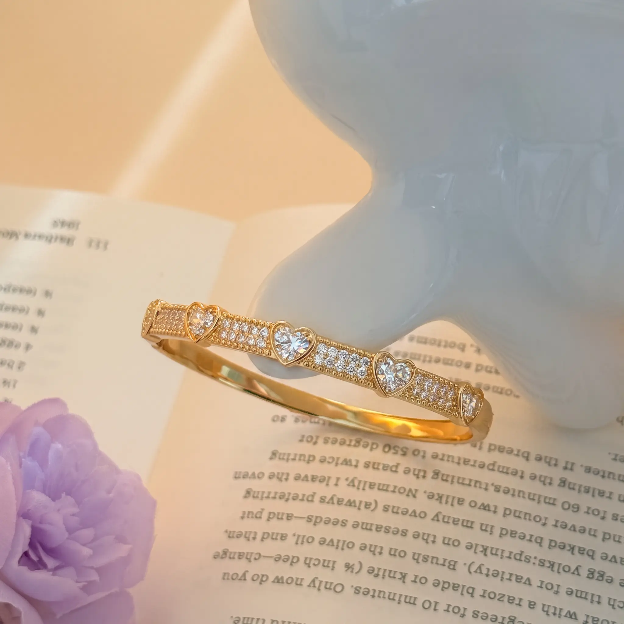 Energy magnet bracelet, eco-friendly alloy with diamonds, adjustable ladies' wristband，Valentine's Day gift, Christmas gift
