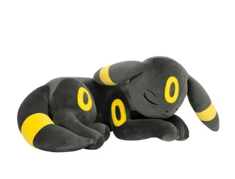 Pokémon Umbreon Plush Toy (Sleeping Pose) – 18 Inch Soft Premium Stuffed Animal