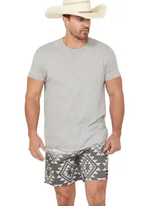 Hooey Men's Big Wake Southwestern Print Board Shorts - Hb2034az