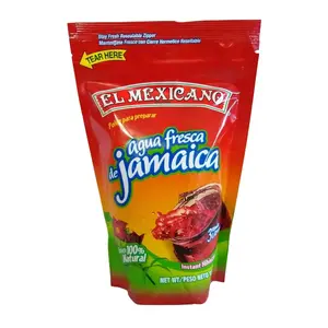 El Mexicano Agua Fresca de Jamaica Drink Mix 12 Ounce Package Beverage