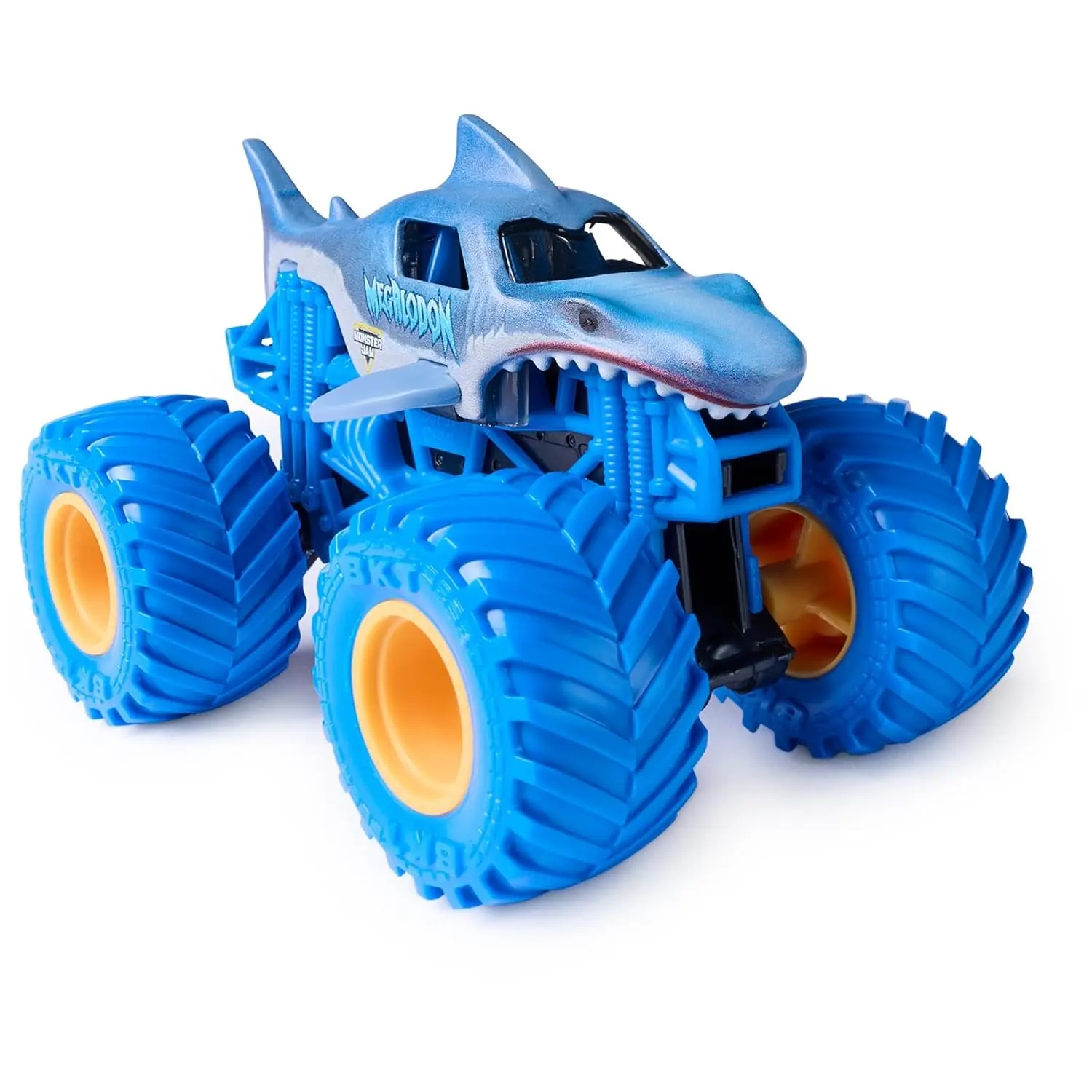 Megalodon Core Ocean-Inspired 1:64 Die-Cast Monster Jam Truck, Series 02 [2026], Collectibles Model Car Toy