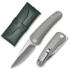 M1066 Orbit-14C28N Front Flipper Pocket Knife G10/PEI