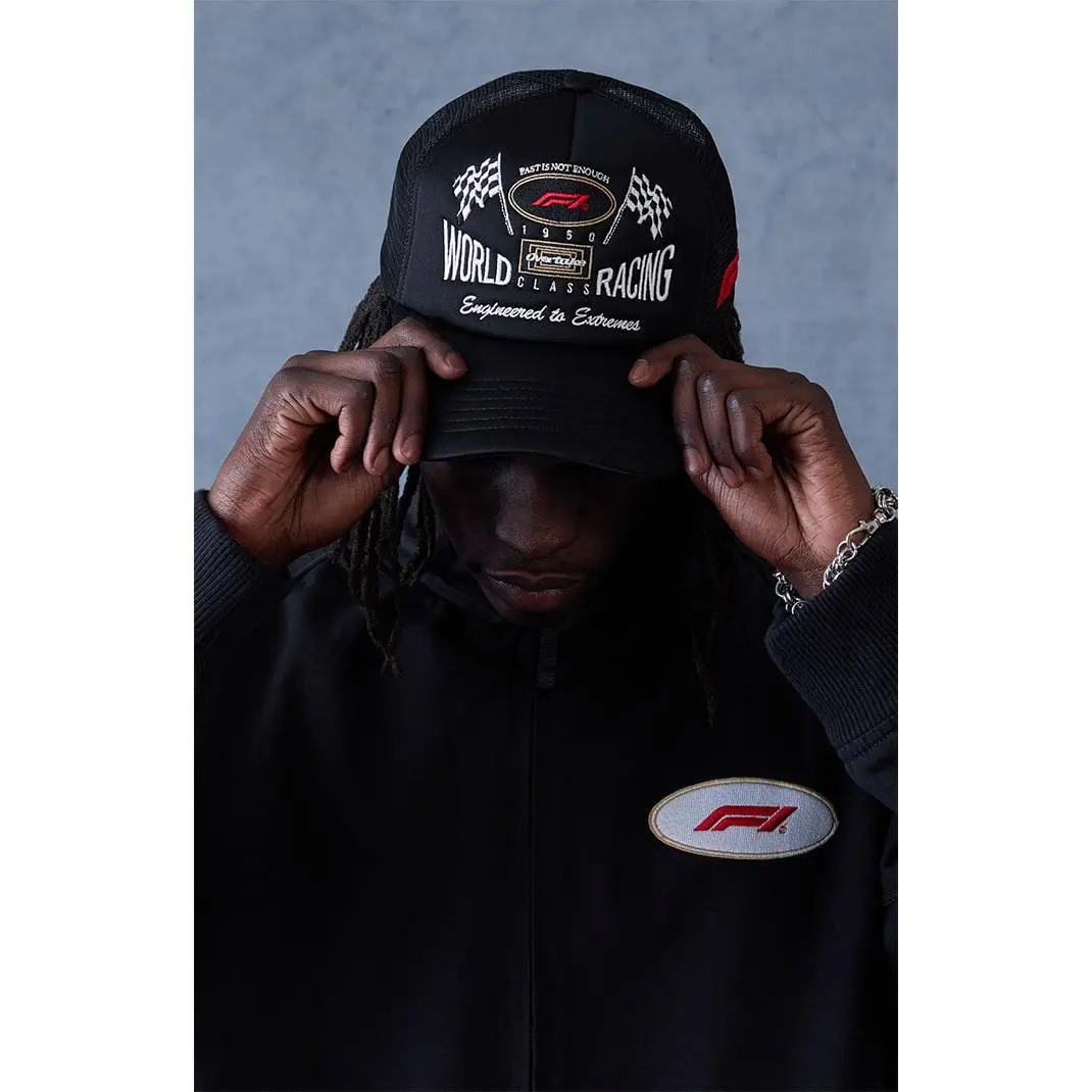 Formula 1 Men's x Pacsun World Racing Black Snapback Hat
