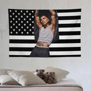 Rauw singer Alejandro Tapestry flag wall hanging art home decoration durable lightweight washable suitable for living room bedroom holiday gift