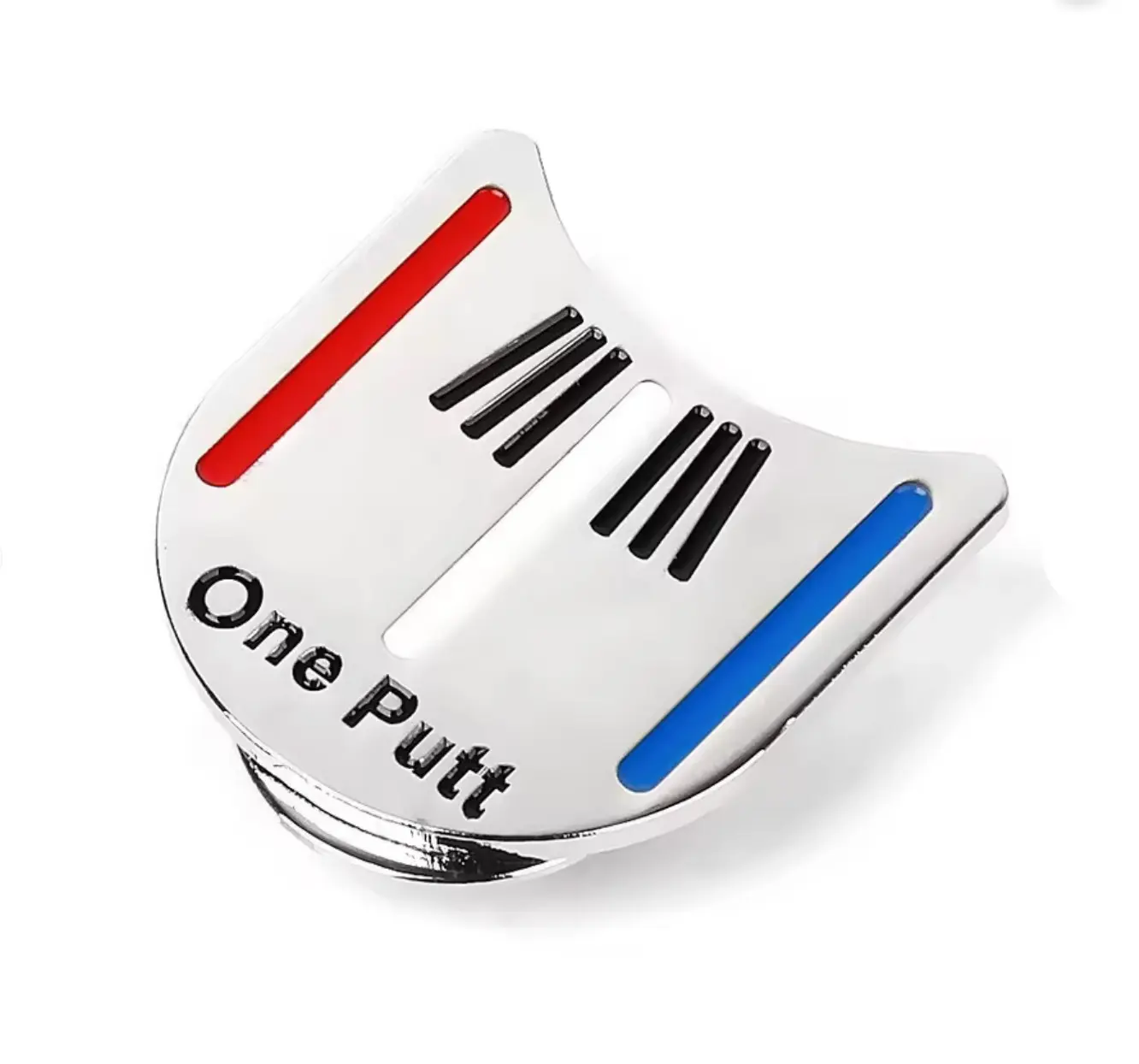 Golf Ball Alignment Marker With Magnetic Hat Clip Putting Alignment Aiming Tool. Great golf accessories for training, aim point training and perfect alignment every time.