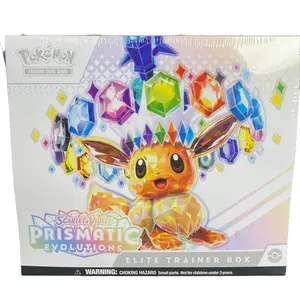 Prismatic Evolutions ETB : Pokémon TCG: Scarlet & Violet Elite Trainer Box!