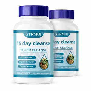 GTRMOI 15-Day Organic Dietary Vitamin Cleanse Supplement - Caffeine-Free Gut & Immune Support, Hypoallergenic Digestive Health Aid