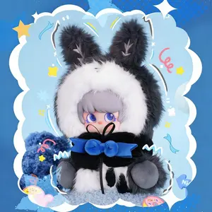 YW-PIPR Lunastar Whisper Mystery Boxes Bag Pendant Bunny Plush Dolls Soft Collectibles Hidden Style 1 Hidden Probability:1/96