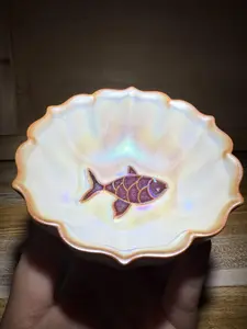 Jianzhan, handmade by master, inherited from intangible cultural mother of pearl glaze tea cup