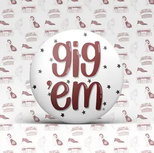 Gig 'Em Stars Button