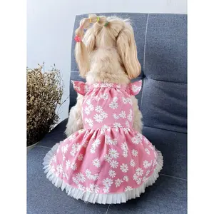 Daisy Print Pet Dress Daisy Print Pet Dress