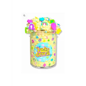 Lucky Cereal Slime – Crunchy Floam Slime with Foam Beads
