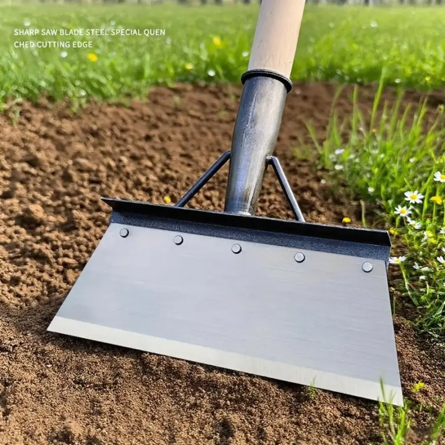 Heavy-Duty Garden Shovel - 1pc Manual Operation, No Battery Needed - Sharp Blade for Digging, Weeding, Lawn & Yard Work - Portable Outdoor/Indoor Cleaning Tool - Ideal for Home, Professional Landscaping, and Gardening, Lawn Care