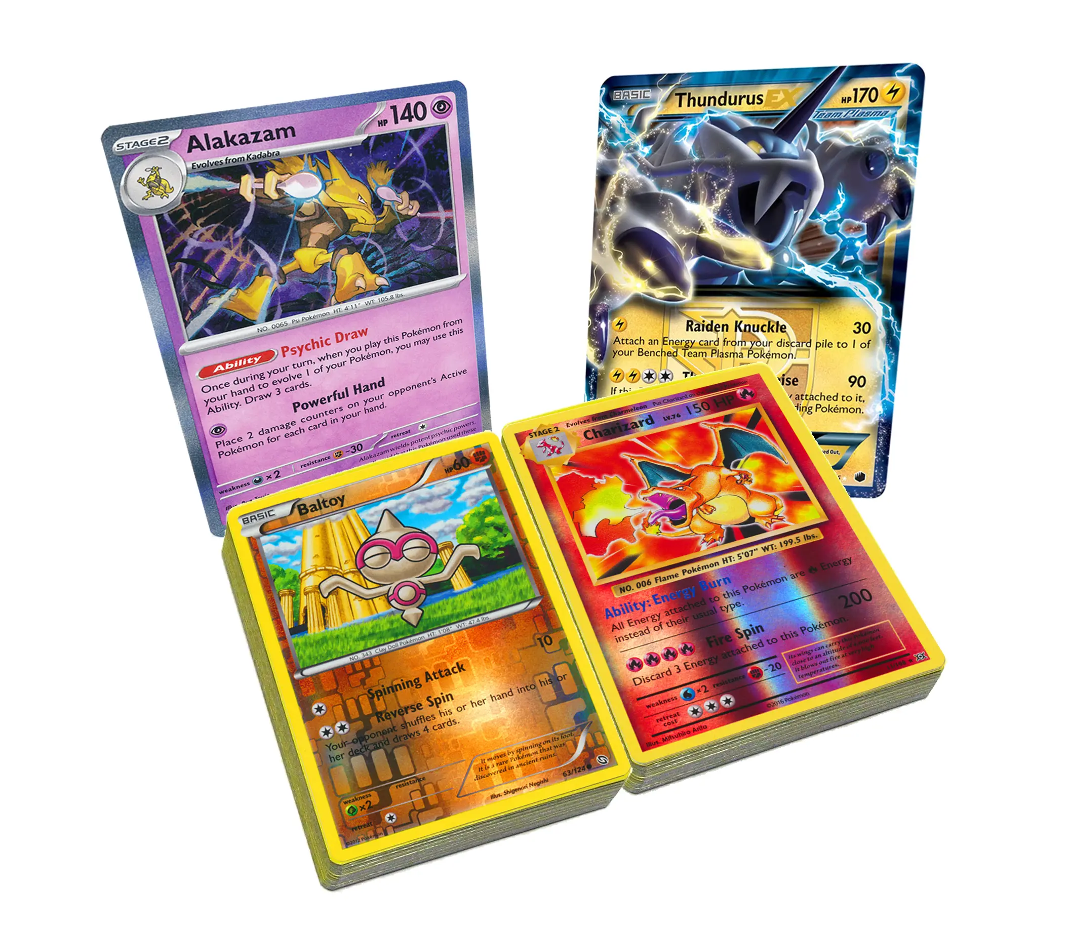 100x Reverse Holofoil Pokemon TCG Cards Assorted Lot Plus 4 Bonus Free Holo Foil Cards