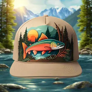 Hats-Nature & Animals.3: Salmon-River-Sun-Forest