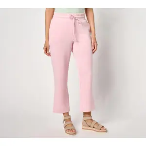 Belle by Kim Gravel Regular ScubaLuxe Sunset Hues Crop Pants