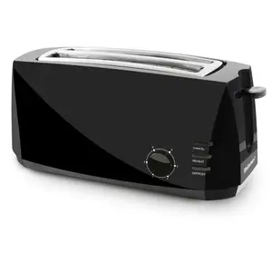 Elite Gourmet 4 Slice Long Slot Cool Touch Toas ter